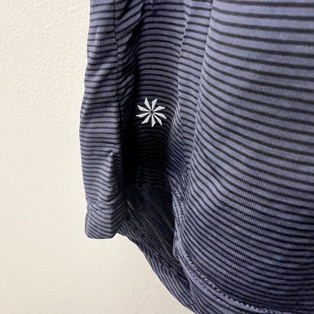 Athleta Small Blue Striped Tank Top - Picture 7 of 7
